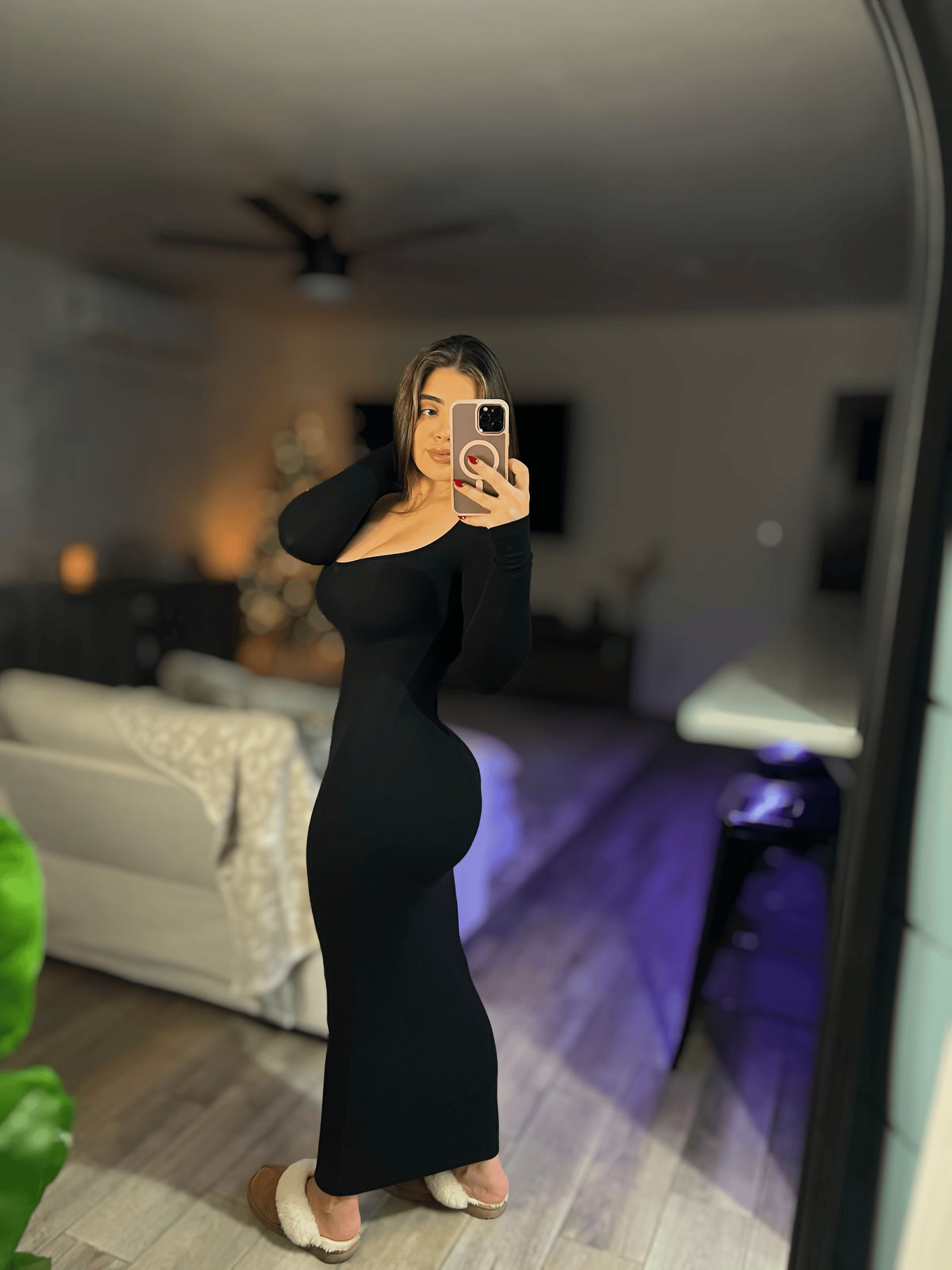 Sophia Dress Black